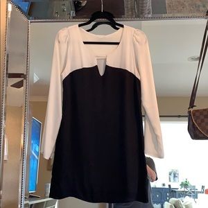 Black and White Everly Dress